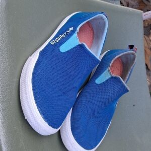 Columbia Kids' Blue Slip-On Canvas Shoes